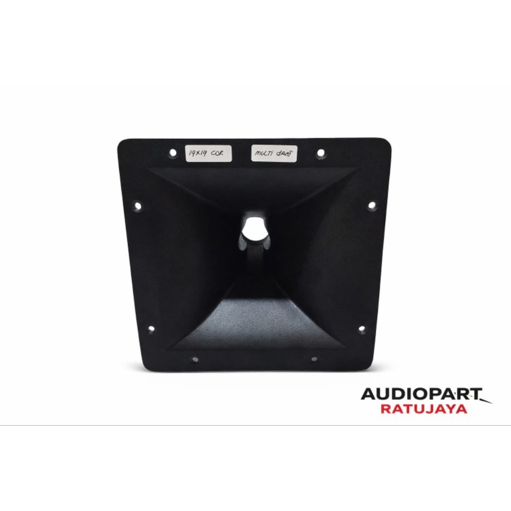 HORN TWETER 19X19 KOTAK UNTUK TWETER DRAT DAN BAUT ( BAHAN COR ALMUNIUM )
