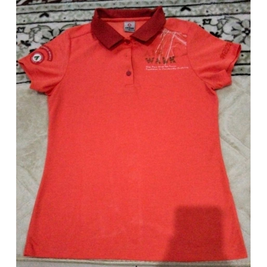 Baju polo olga badminton