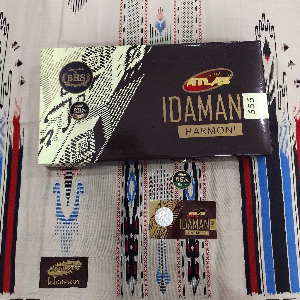 Ahwarumi - Sarung Atlas Idaman Harmoni 555 kode SID Motif BHS