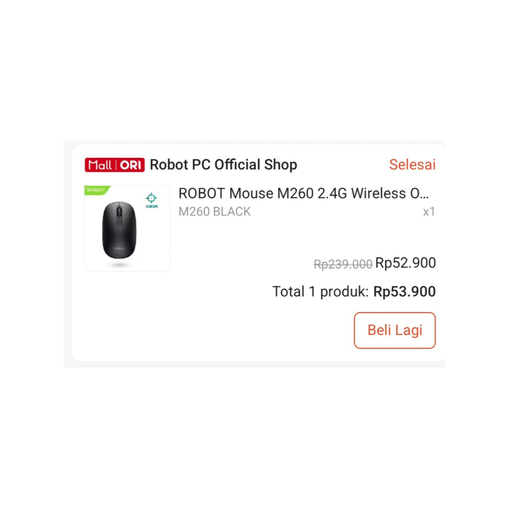 Mouse Wireless - Robot