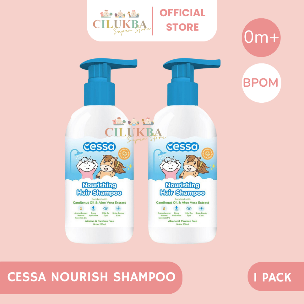 CESSA NOURISHING HAIR SHAMPOO | SHAMPOO BAYI | SHAMPOO ANAK | SHAMPOO