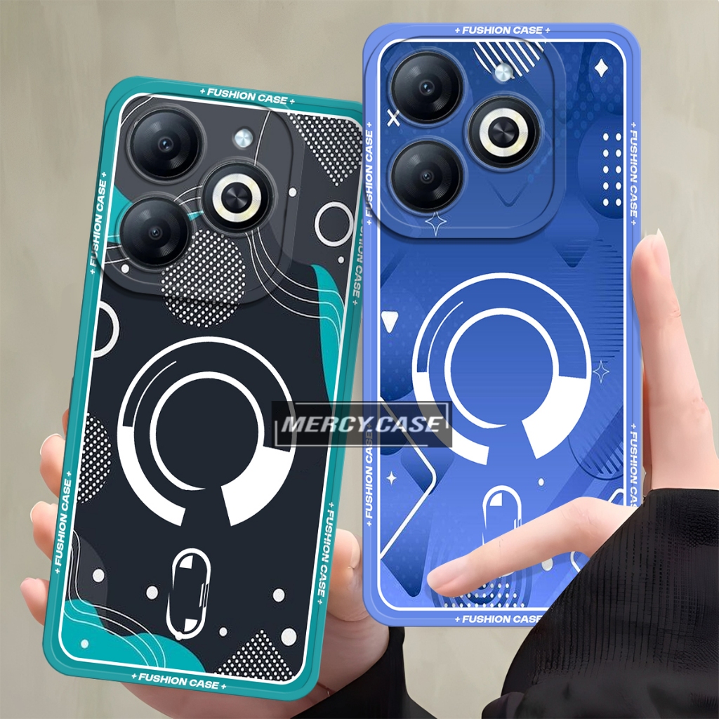 [MRC] Casing HP Infinix Smart 8 Smart 8 Pro Hot 40i Tecno Spark 20 20C Itel P55 4G Case Procamera Si