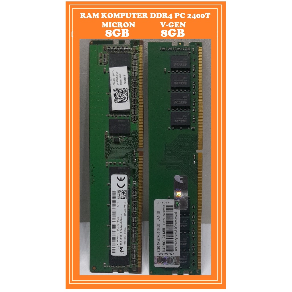 RAM PC /KOMPUTER DDR4 4GB -8GB