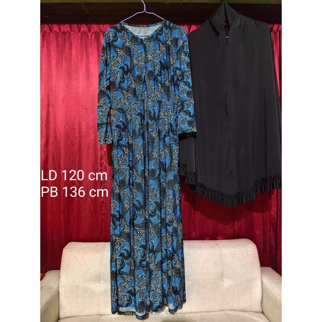 Set Gamis jersey preloved