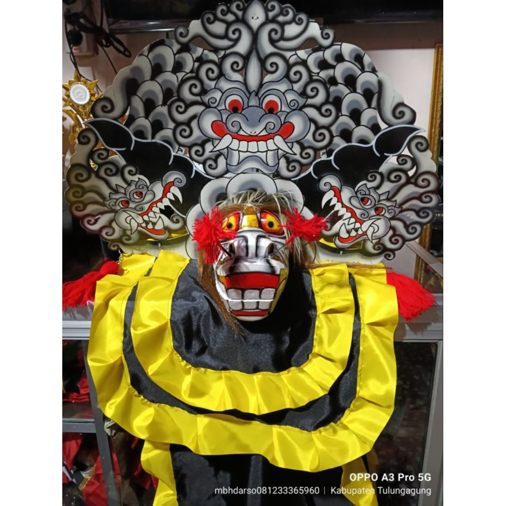 Barongan Murah Model Casper/Barongan anak murah/Barongan Kayu