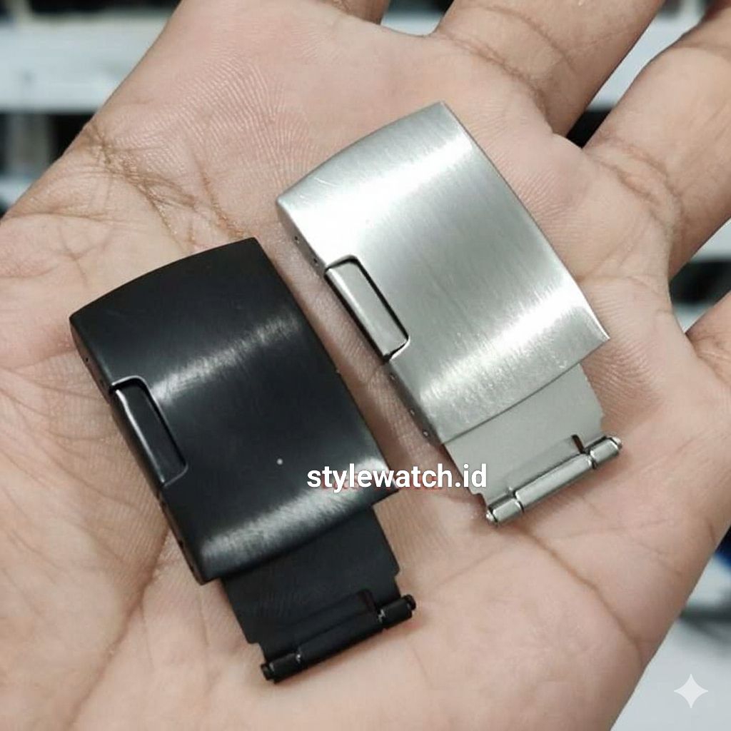 Buckle Rantai Jam Ac Omega Gesper Kuncian Rantai Jam Tangan