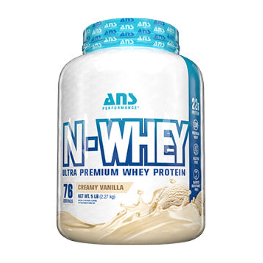 ANS Performance N-WHEY 5 Lbs - Whey Protein Blend Isolate hydrolyzed Concentrate NWHEY N WHEY