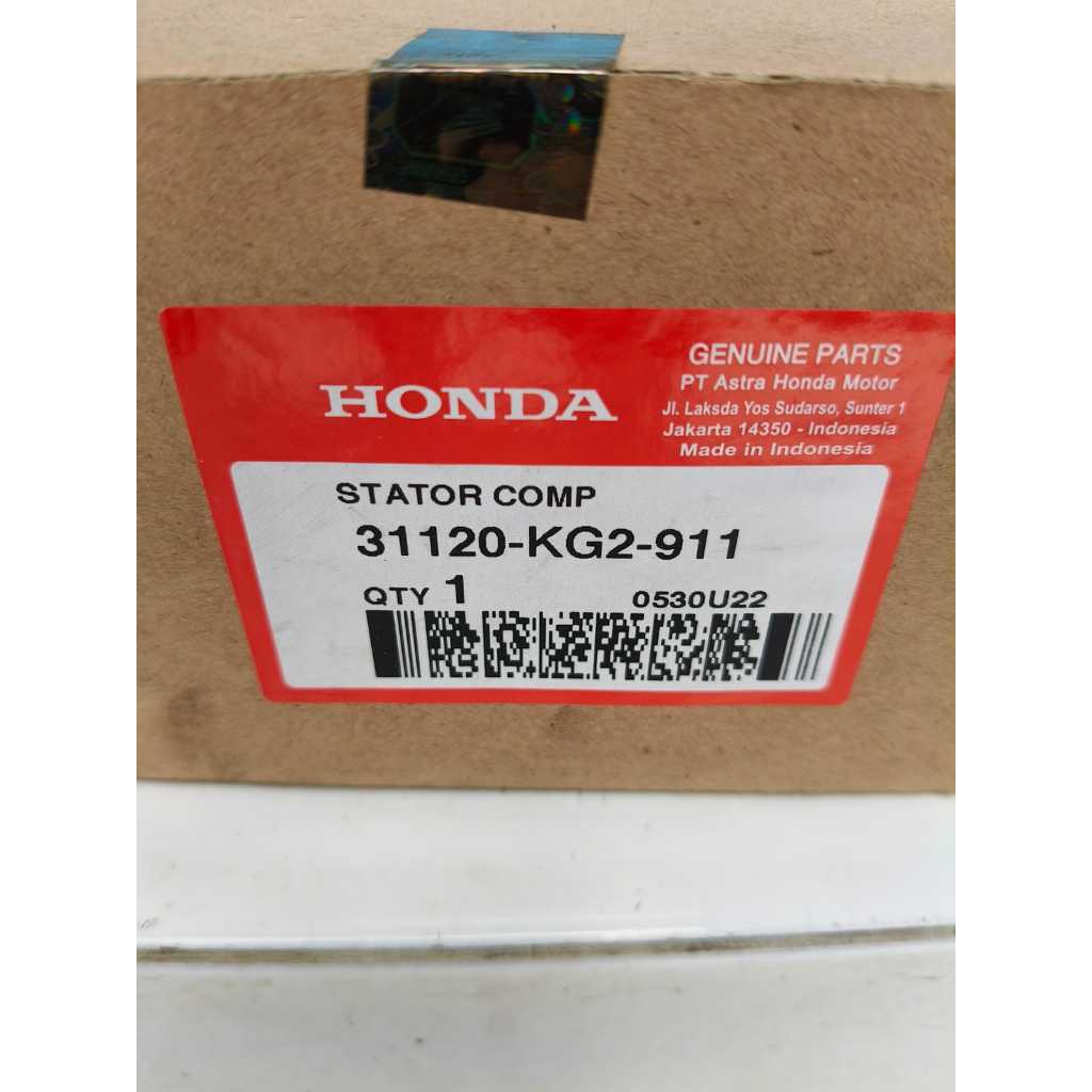 Stator Comp (Spul Magnet) Honda Tiger 2000 & Tiger Revo Original AHM (31120-KG2-911)