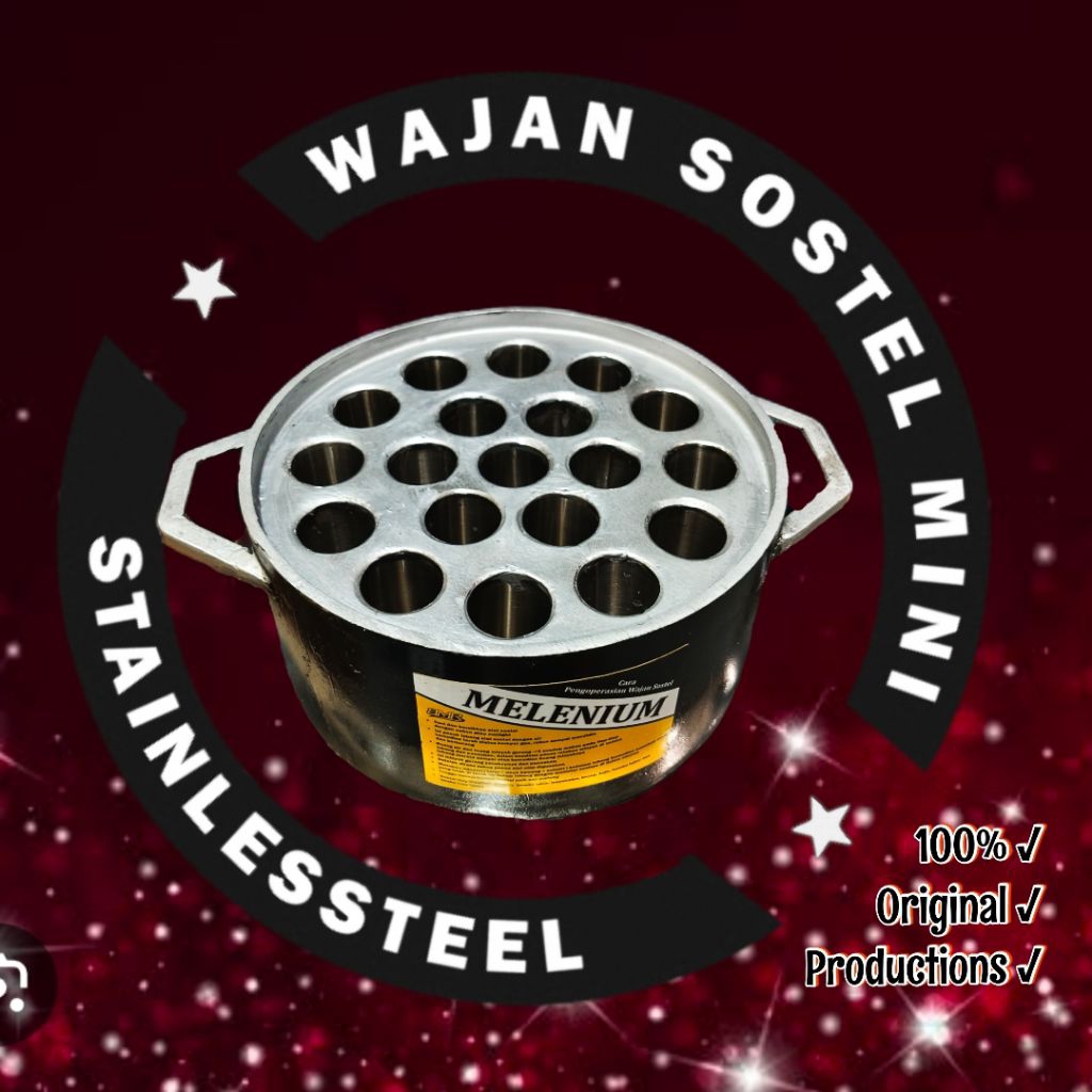 WAJAN SOSTEL MINI MELENIUM 19 LUBANG