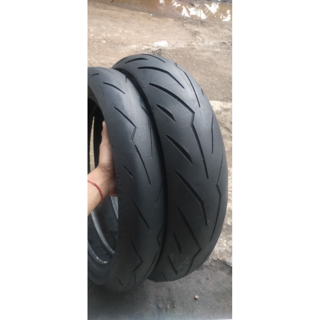 ban tubles Pirelli drc-drs ring 17 ukuran 110/70-140