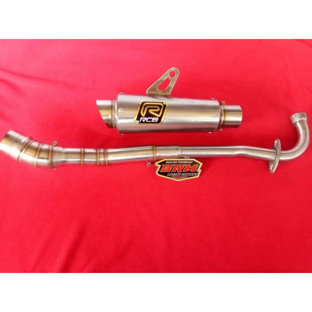 Knalpot Rcb Khusus Jupiter Z1 Stainlis Diameter/Inlet50