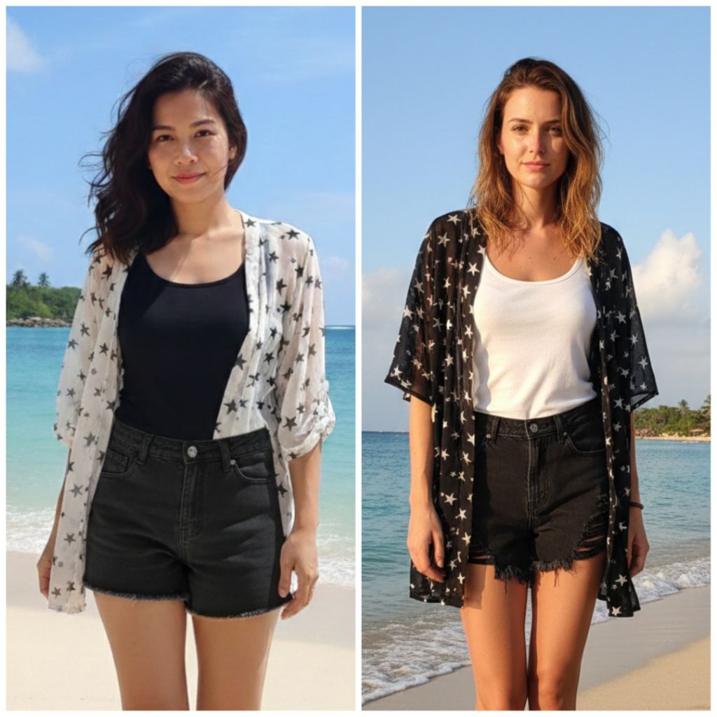 OUTER SIFON MOTIF BINTANG