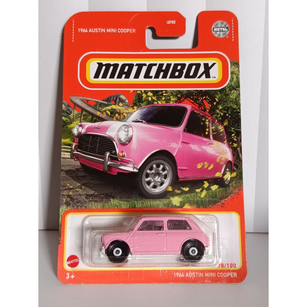 Matchbox 1964 Austin Mini Cooper Pink