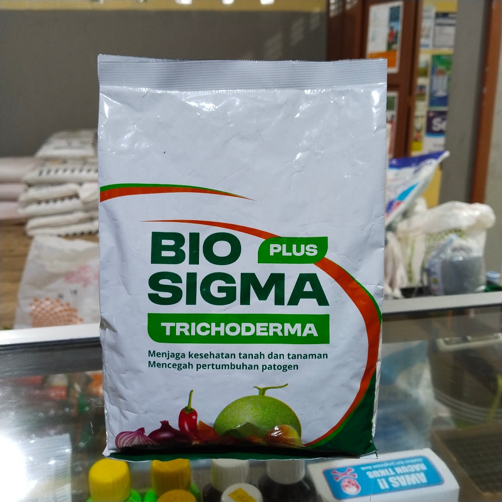 Trichoderma Bio Sigma Plus 500 Gram - Fungisida Organik, Serbuk Abu, Pengendali Jamur Tanaman