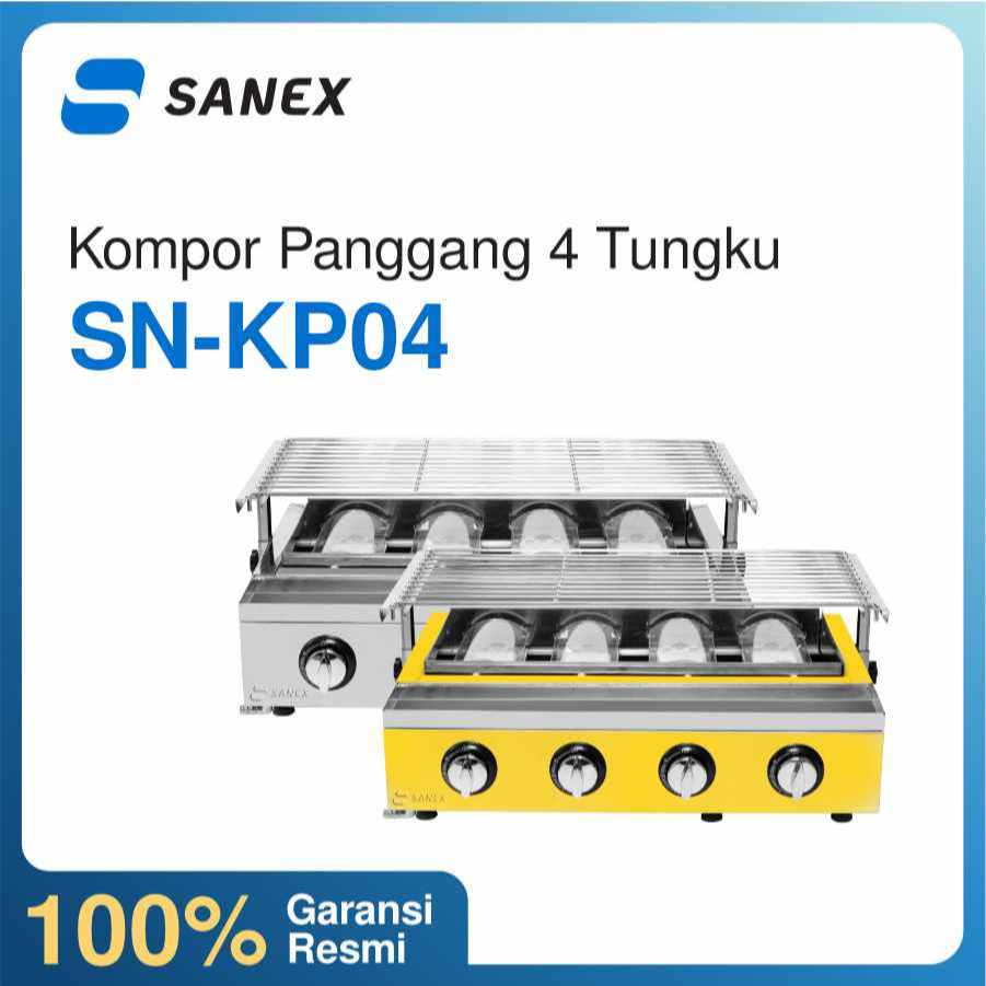 SANEX KOMPOR 4 TUNGKU PANGGANGAN KP -04