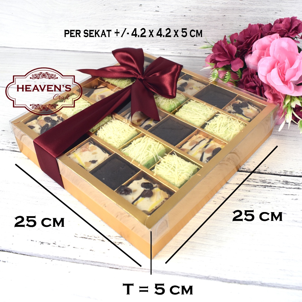 Box Brownies/Box Sekat 25/Box Mochi