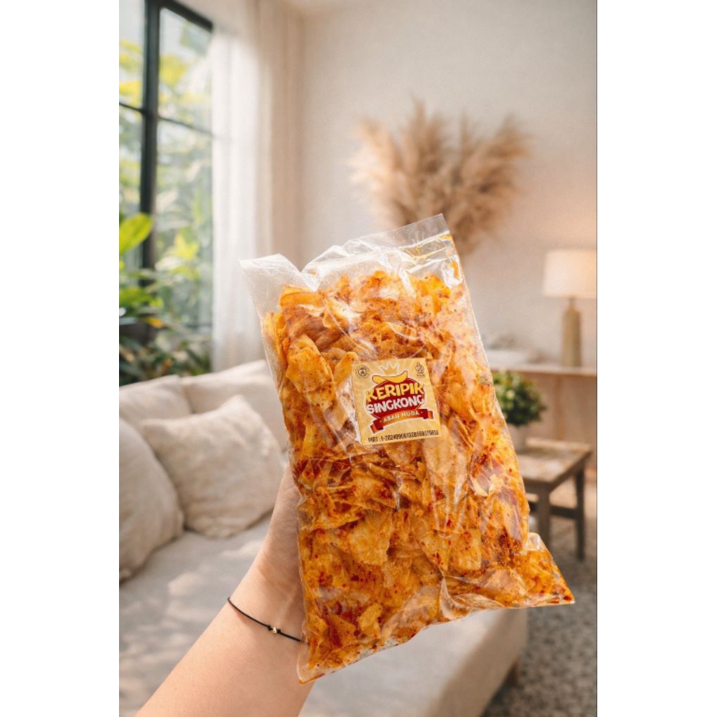 Singkong pedas kriwil