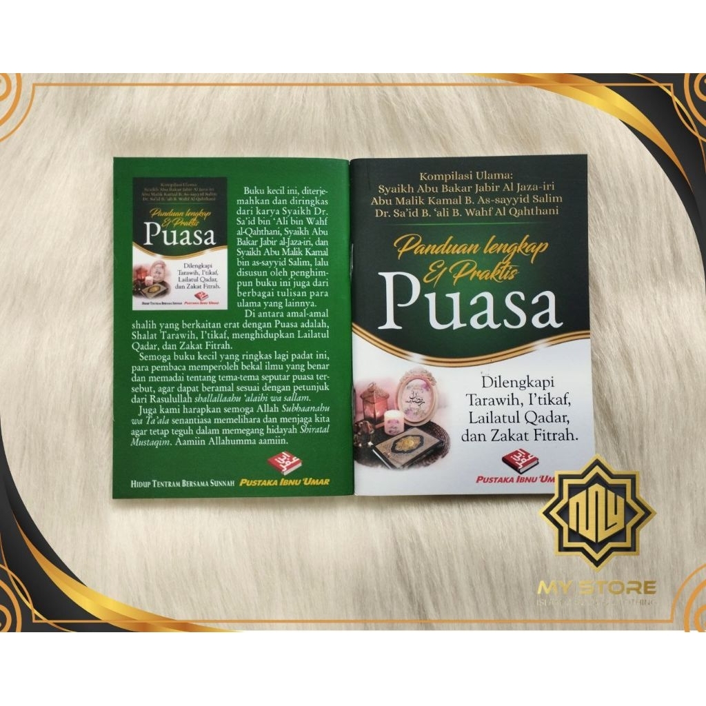 Buku Panduan Lengkap Dan Praktis Puasa Tarawih Itikaf Lailatul Qadar Zakat