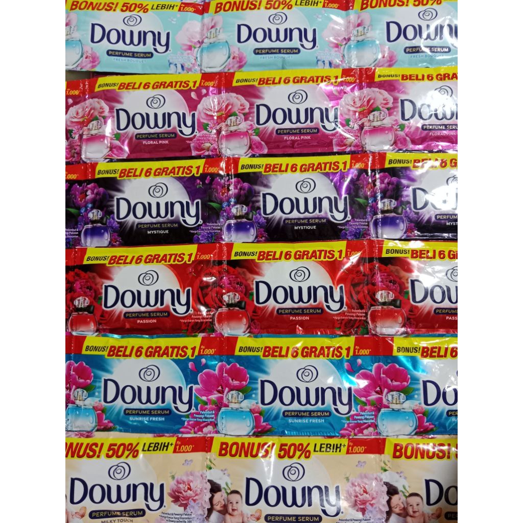 Downy 1000 Rencengan Sachet Pewangi Pakaian 22ml