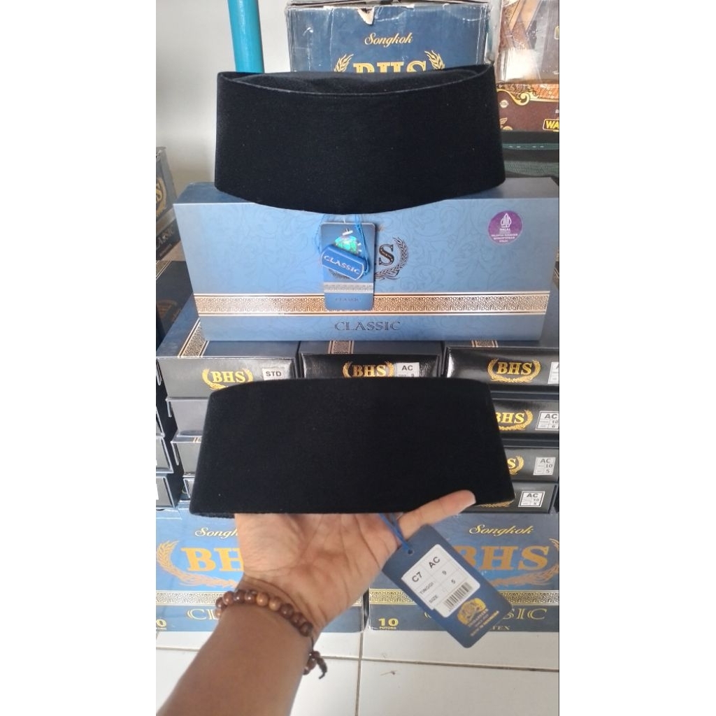 Peci BHS peci songkok nasional no 3-9 tinggi 8/9/10