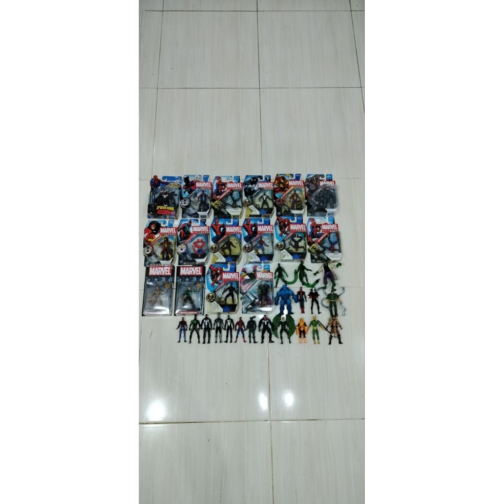 action figure Spiderman 3,75inch set