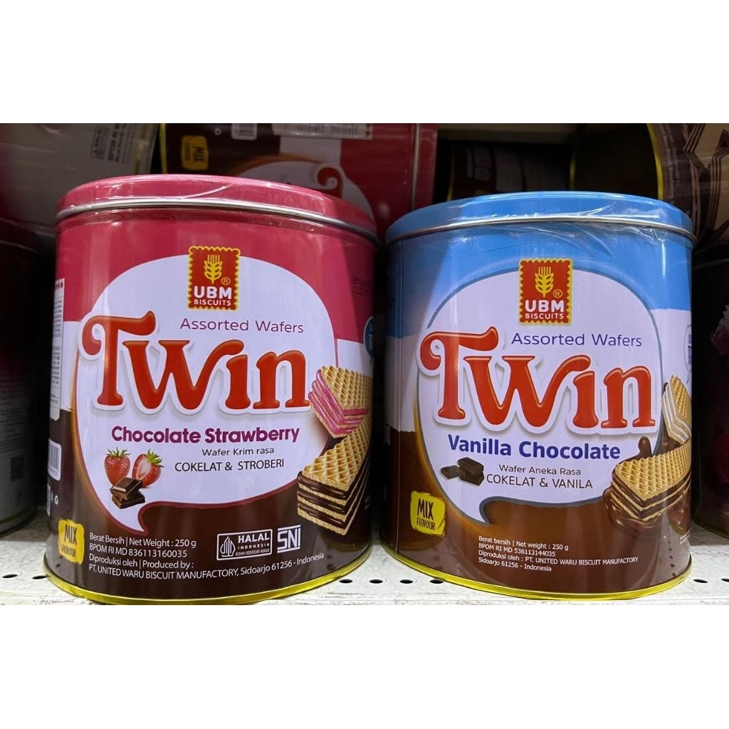 UBM TWIN WAFER KALENG 250GR