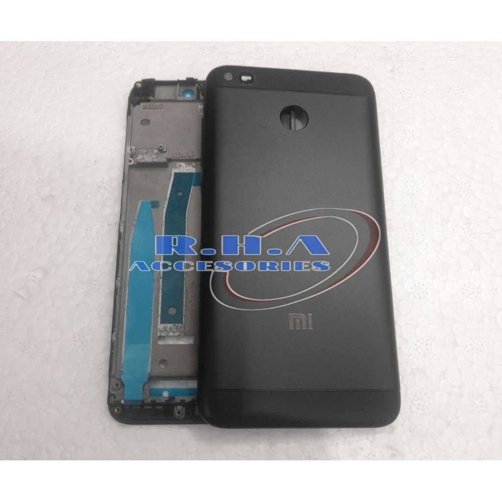 Casing Kesing Fulset Xiaomi Redmi 4X Backdoor + Frame Lcd Hosuing Fullset Beckdor Cesing Cassing Ful