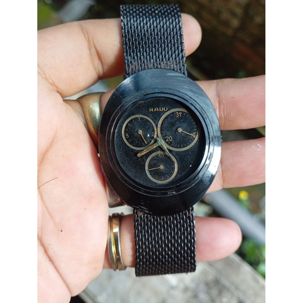Muraahhh JAM TANGAN RADO PRIA BAHAN/MATI