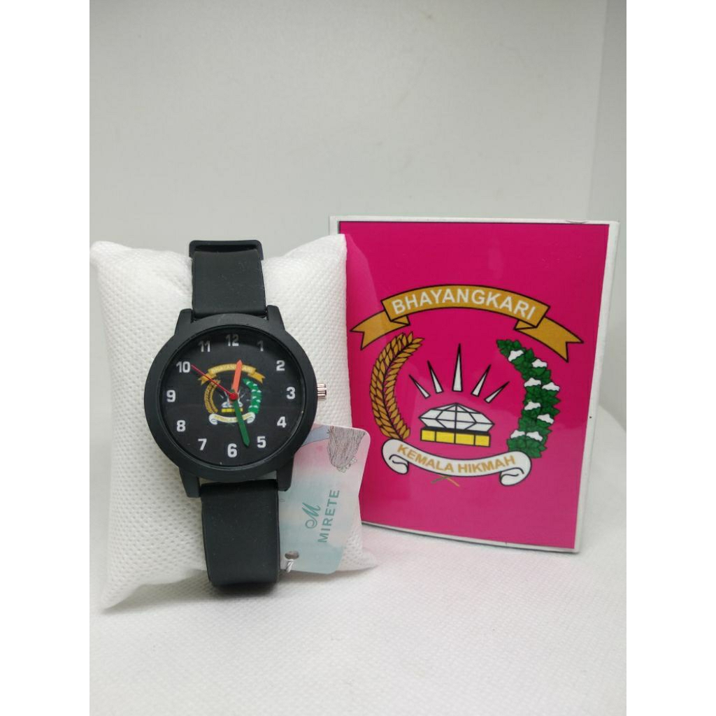 JAM TANGAN BULAT DOFF BHAYANGKARI