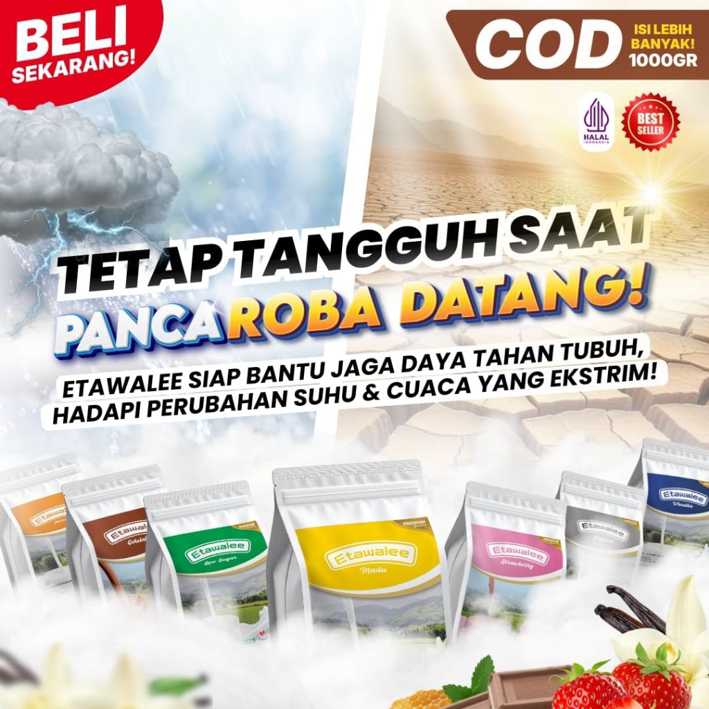 Susu Kambing Etawa Premium Etawalee Kemasan 1 kg