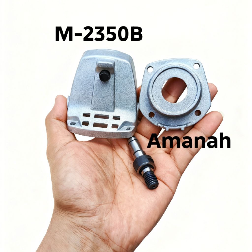Kepala mesin gerinda modern m2350 + tombol + As spindle