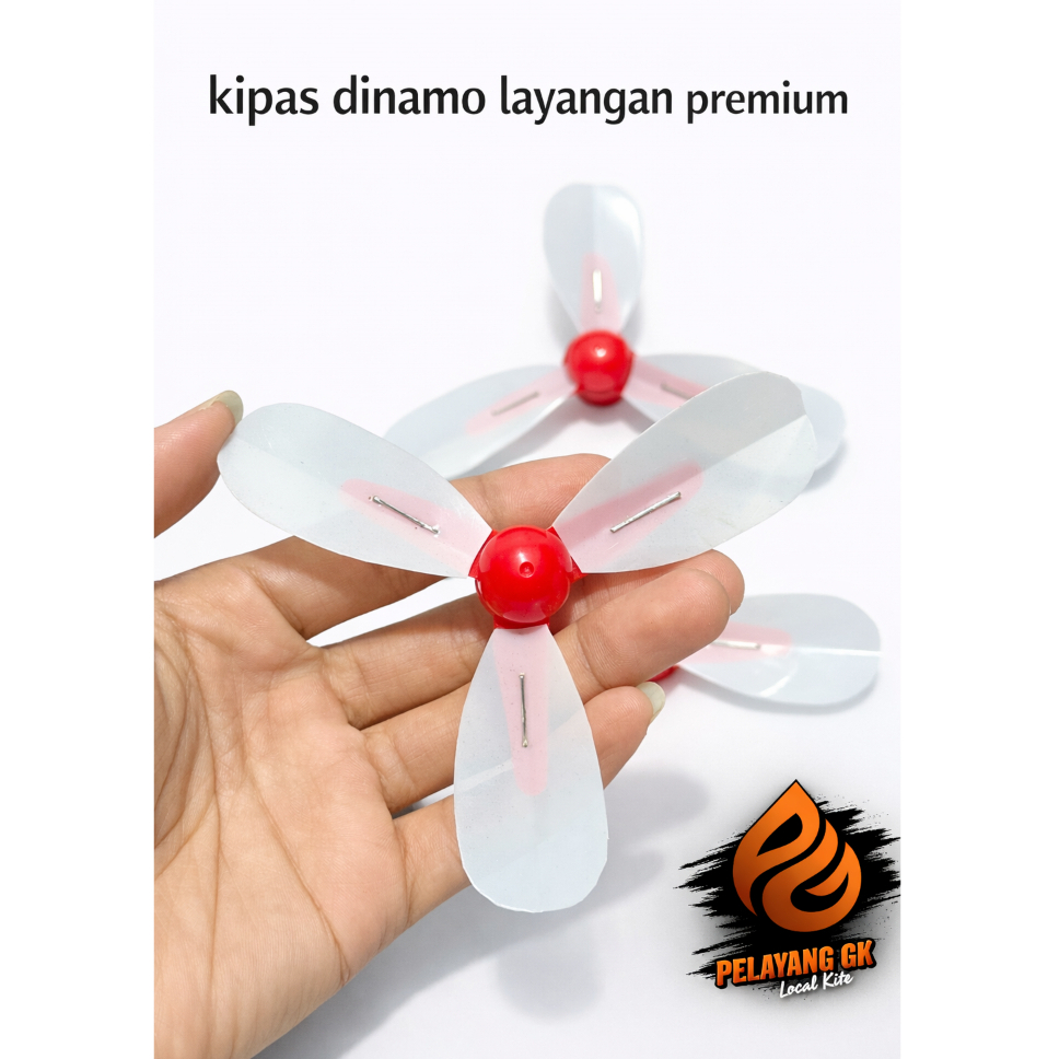 kipas balap dinamo layangan baling baling untuk layangan berputar stebil saat angin kecil dan besar