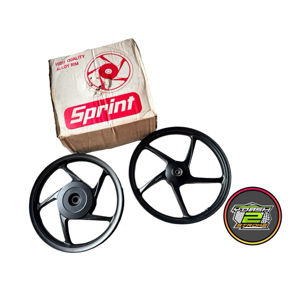 VELG RACING RING 14 HONDA BEAT VARIO 110 KARBU CW PALANG 5 HITAM DOFF MODEL STANDAR HONDA