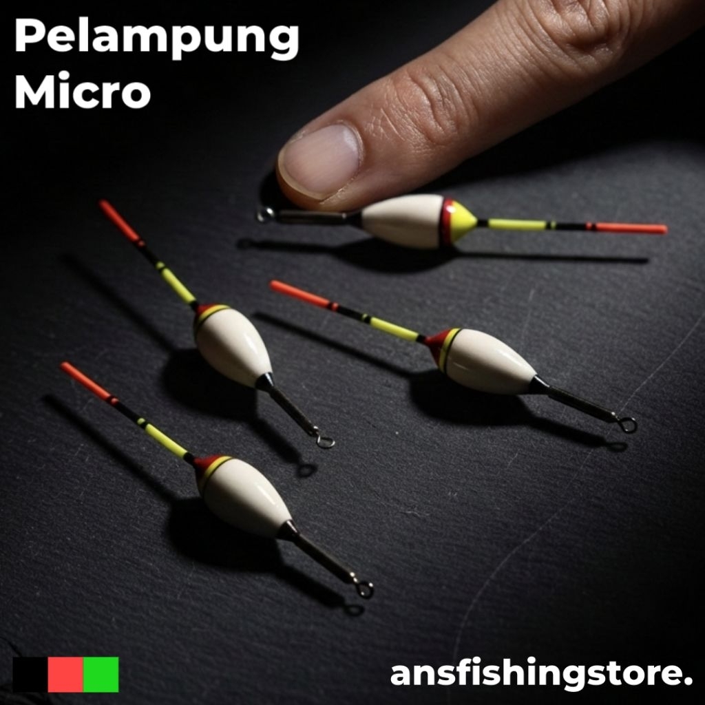 Pelampung Pancing Kumbul Micro Microfishing Sangat Peka Nyentrik