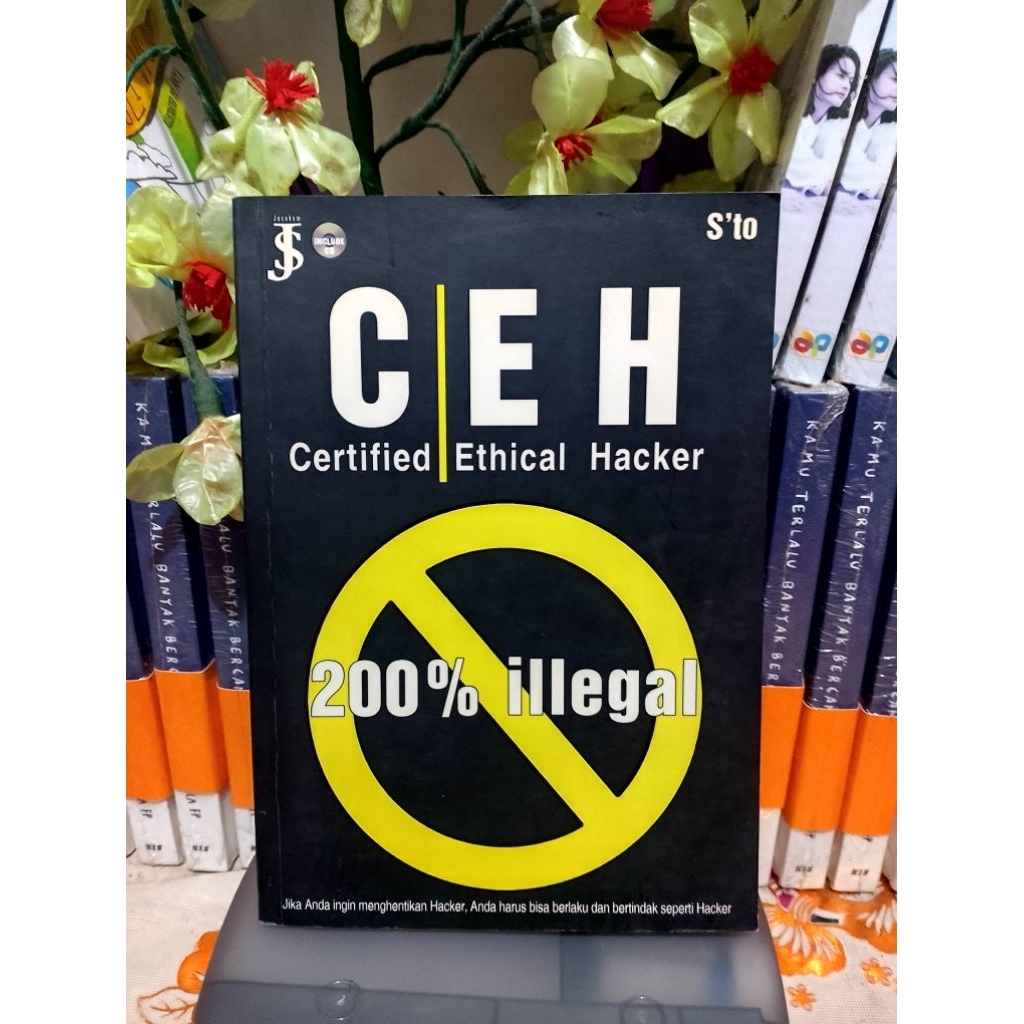 BUKU KOMPUTER - CEH Certified Ethical Hacker 200% ilegal original