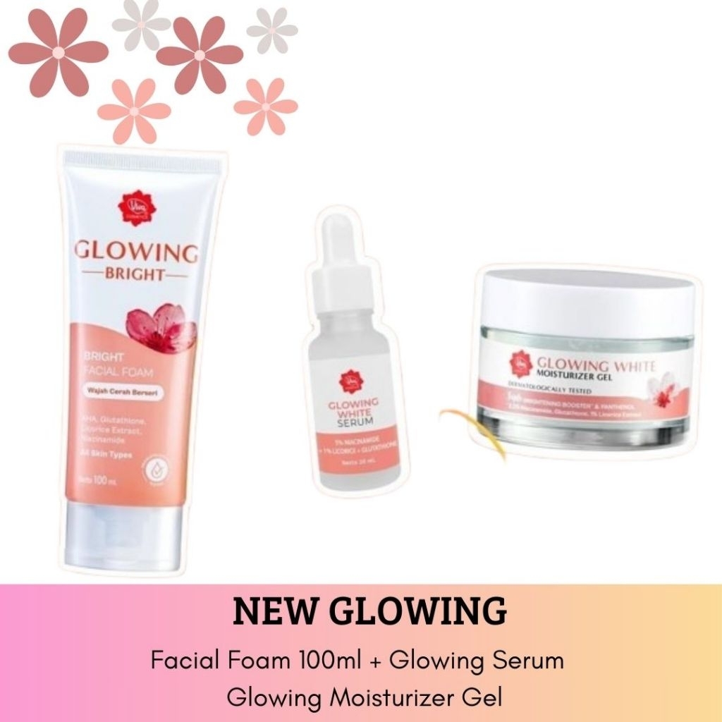 VIVA Paketan Skincare 1 Set Lengkap Glowing Acne Hydra Lift Skincare Viva Mencerahkan