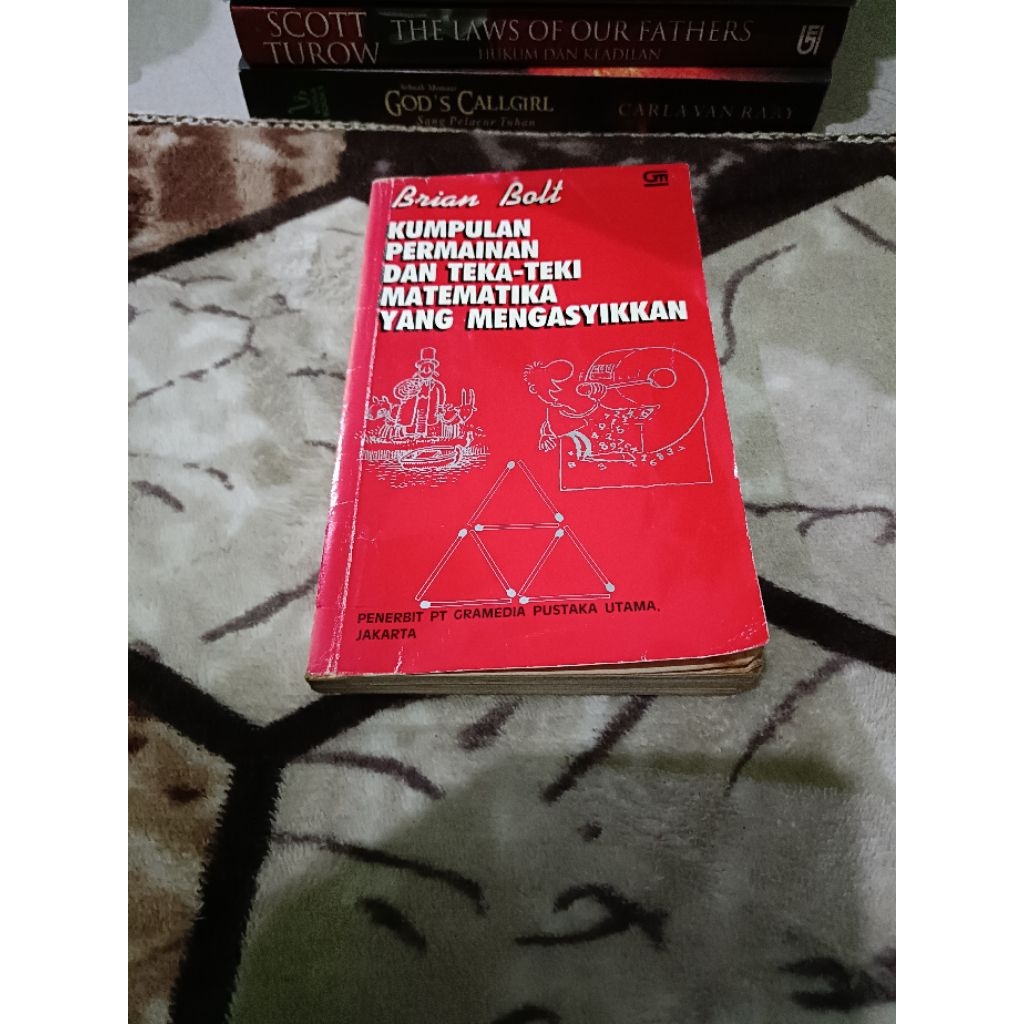 buku Original - kumpulan permainan dan teka teki matematika yang mengasyikkan oleh Brian bott