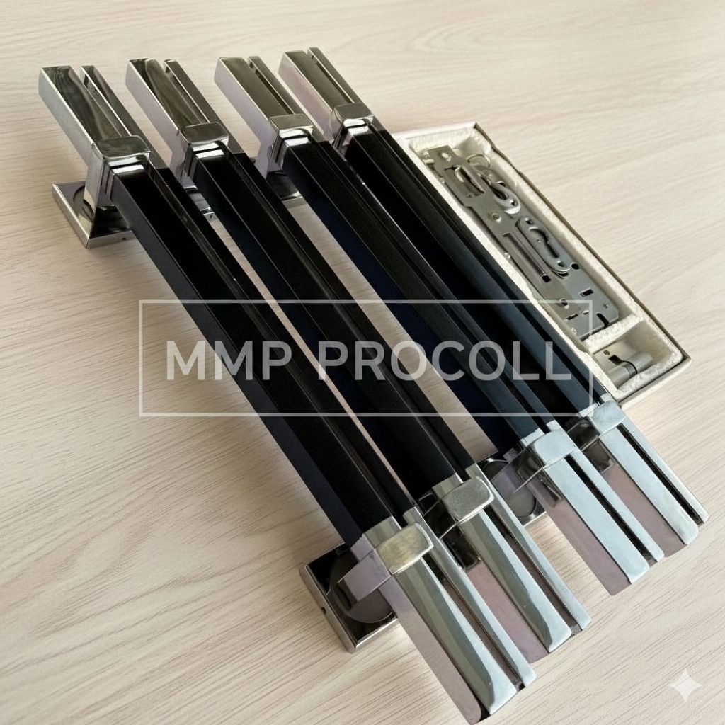 Tarikan pintu terbaru model minimalis modern motif Twin