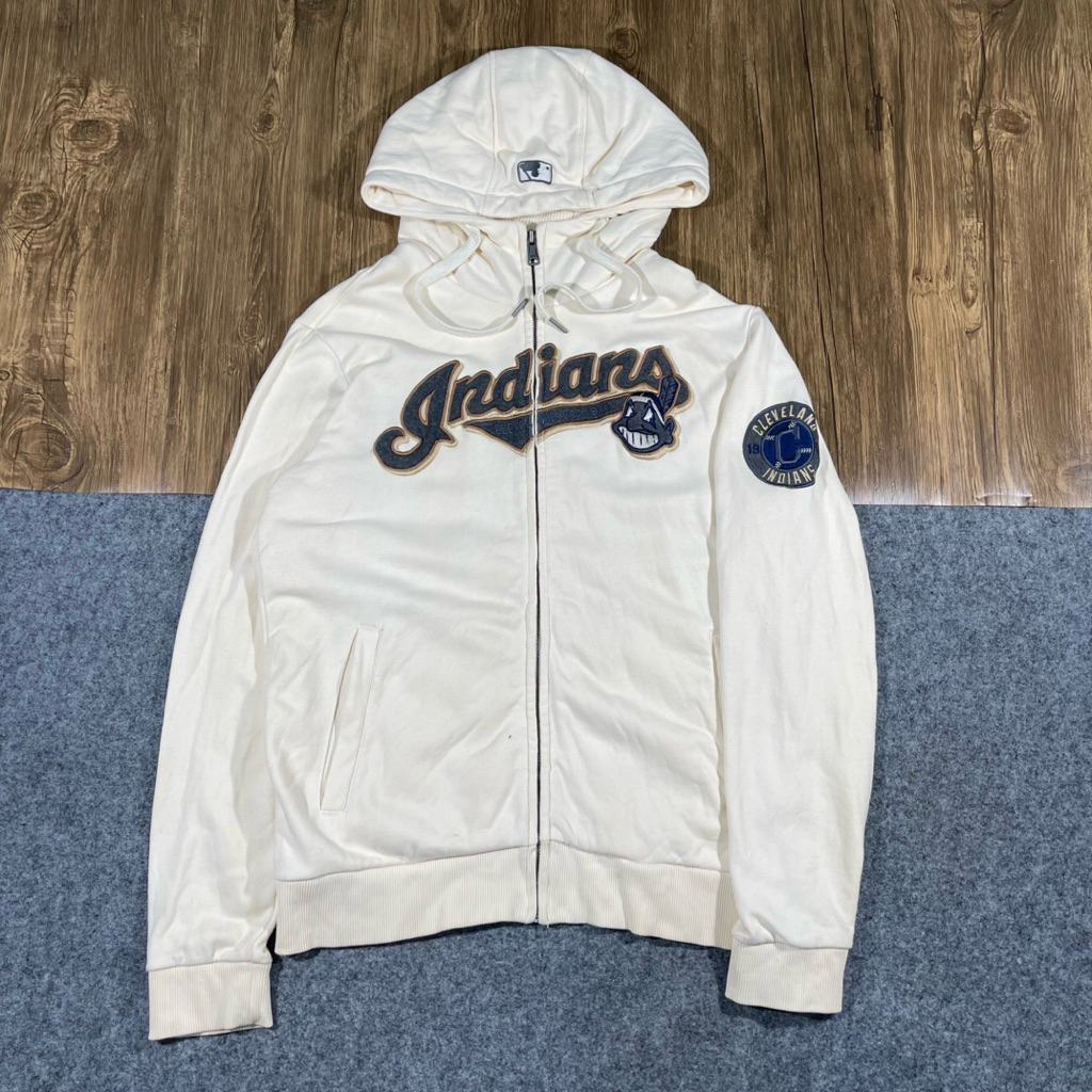 Hoodie MLB indians second