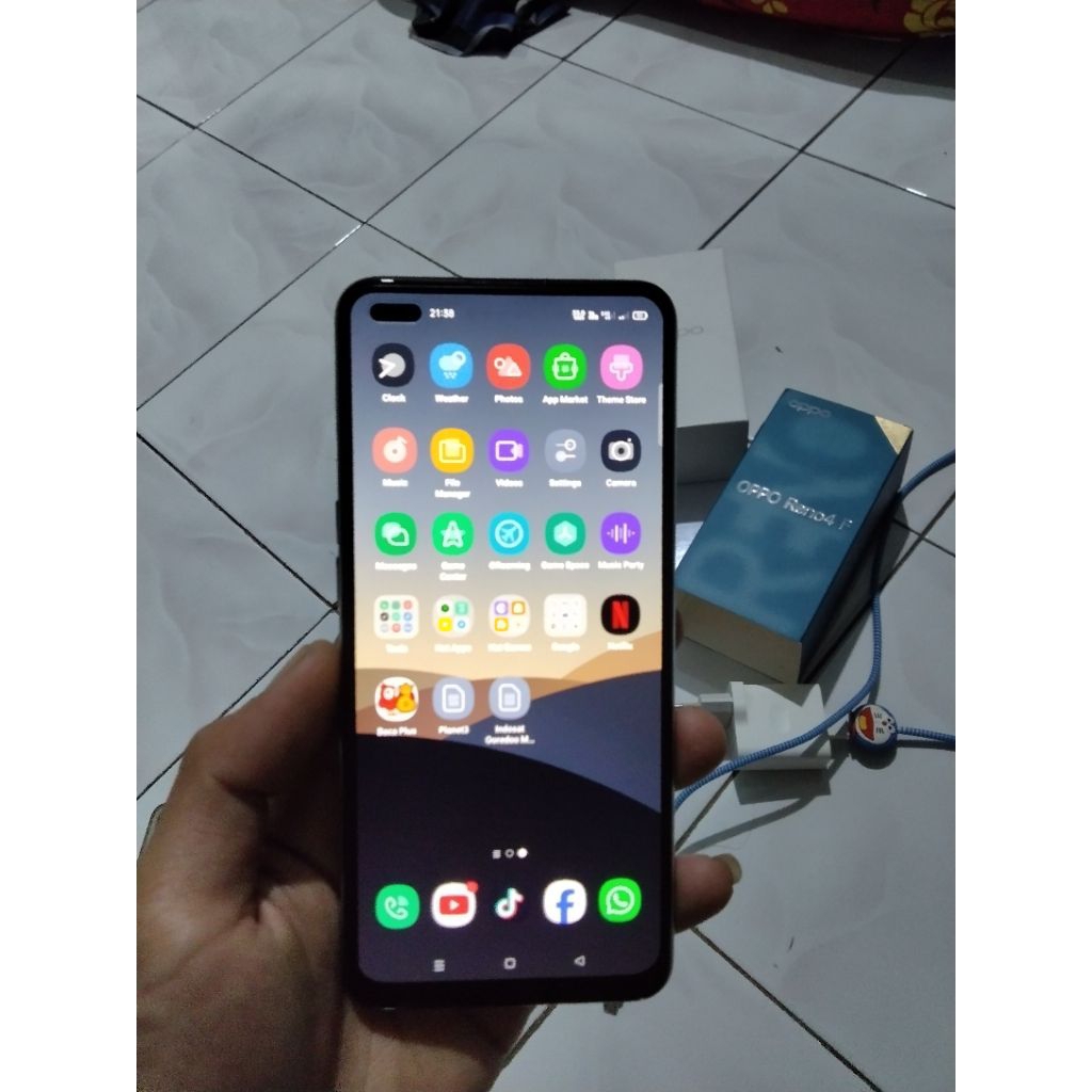 Oppo reno 4f second (grade A)