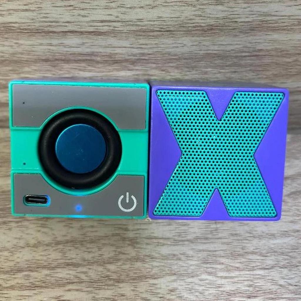 X1 Bluetooth Speaker Wireless Outdoor BT 5.0 Portable Subwoofer Stereo Surround Sound 40mm Mini Blue