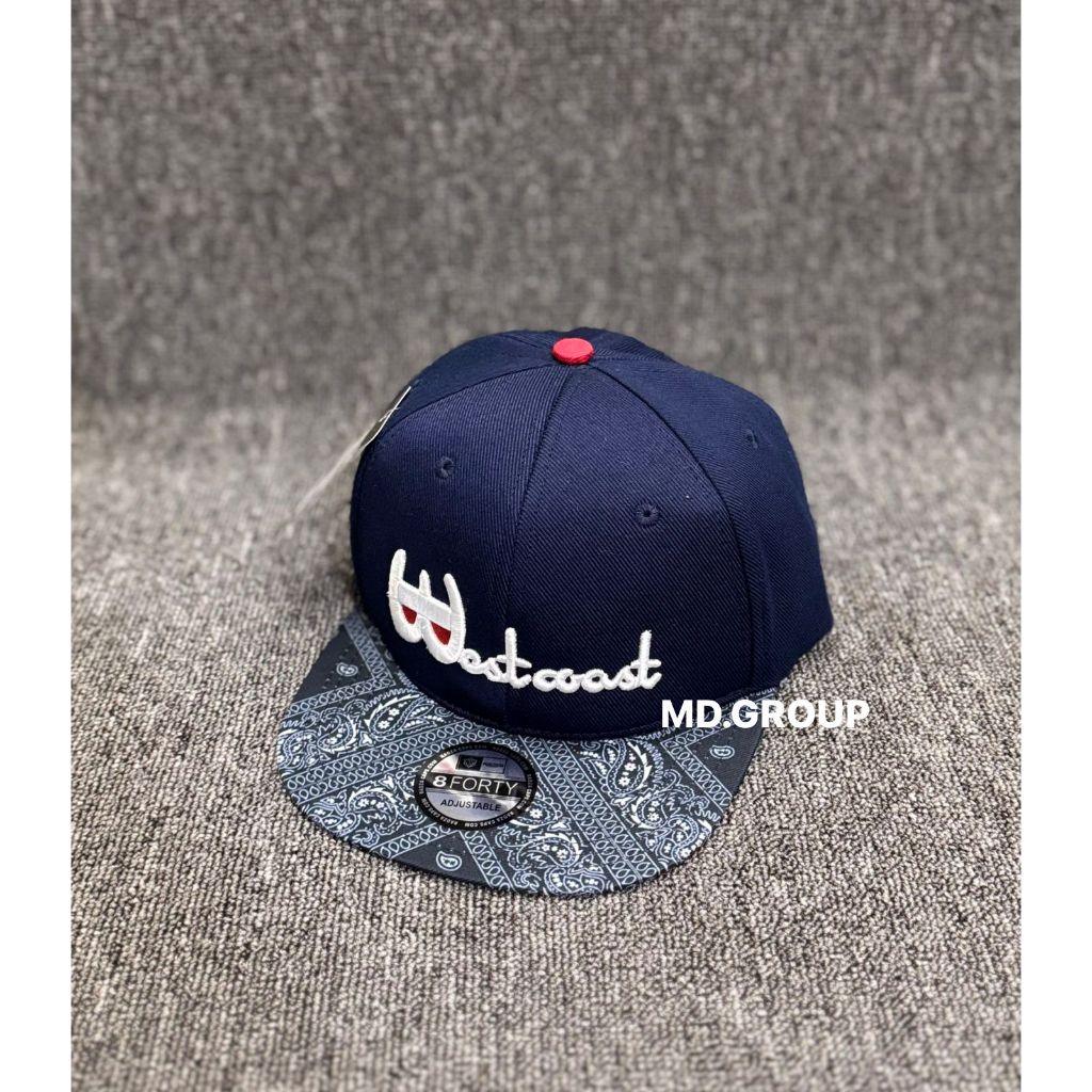 Skena Streatwear Terbaru Terkece Snapback Caps Hip-Hop Cotton Denim Daimaru Bordir Westcoast Visor M