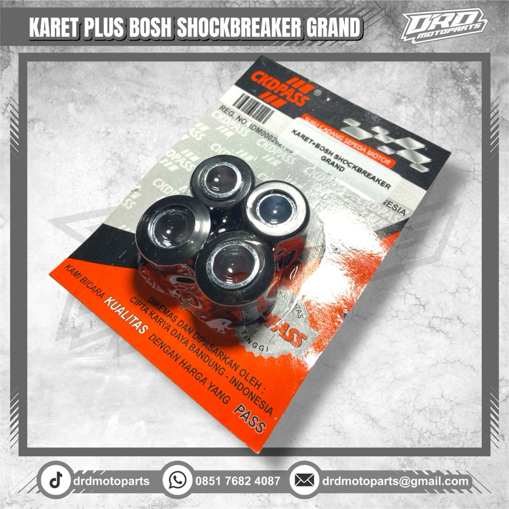 KARET BOSH SHOCK BELAKANG GRAND PRIMA STAR LEGENDA IMPRESA SUPRA LAMA KARISMA SUPRA X125 KIRANA