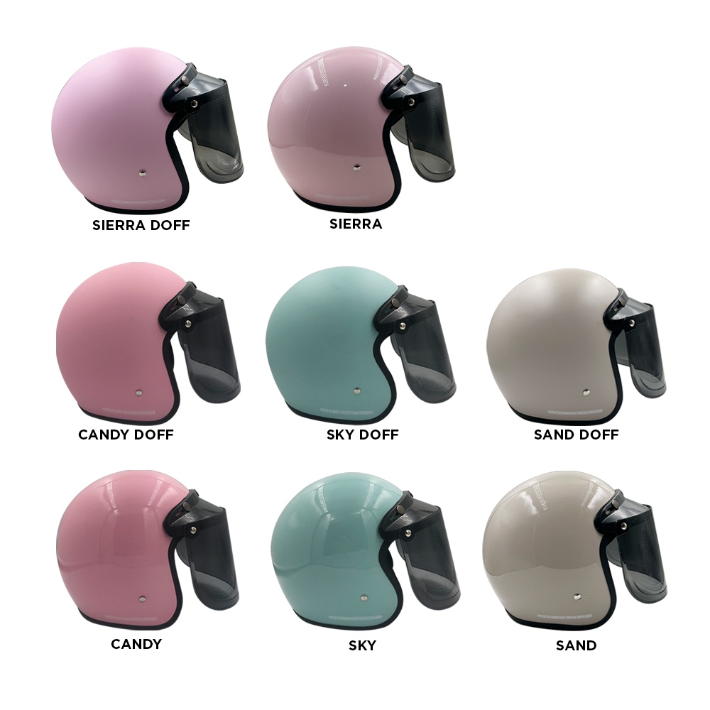 Goku Helm - Helm Bogo Dewasa SNI Full Leher Warna Unik Lucu