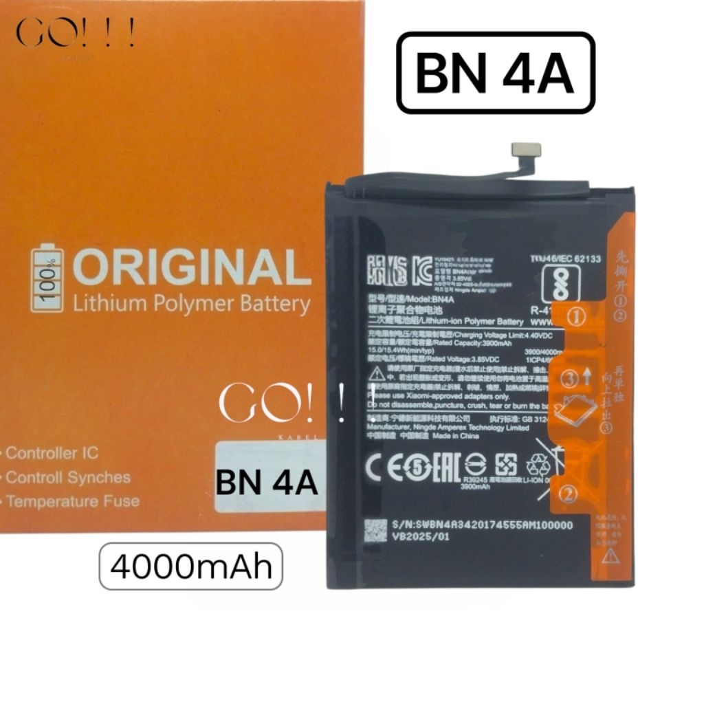 Baterai Batrai Redmi Note 7 - Note 7 Pro  Bn-4A Battery Batree Batre Ori 100%