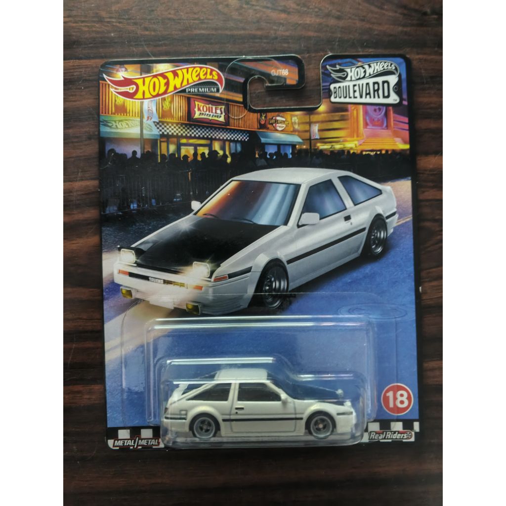 Hot Wheels Premium Toyota Ae 86 China Stiker