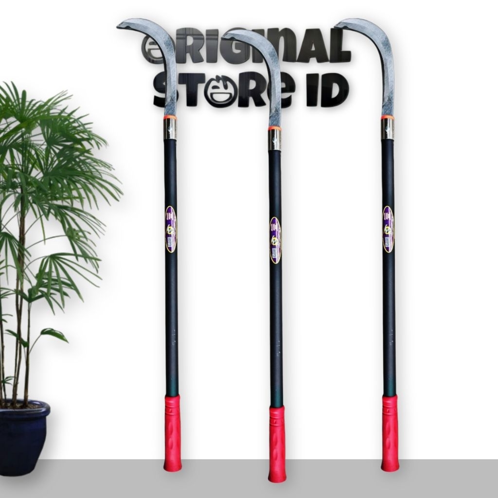 alat perkebunan serbaguna - pemetik buah pisang, kakao / kastrasi / penyiang rumput multifungsi cap 