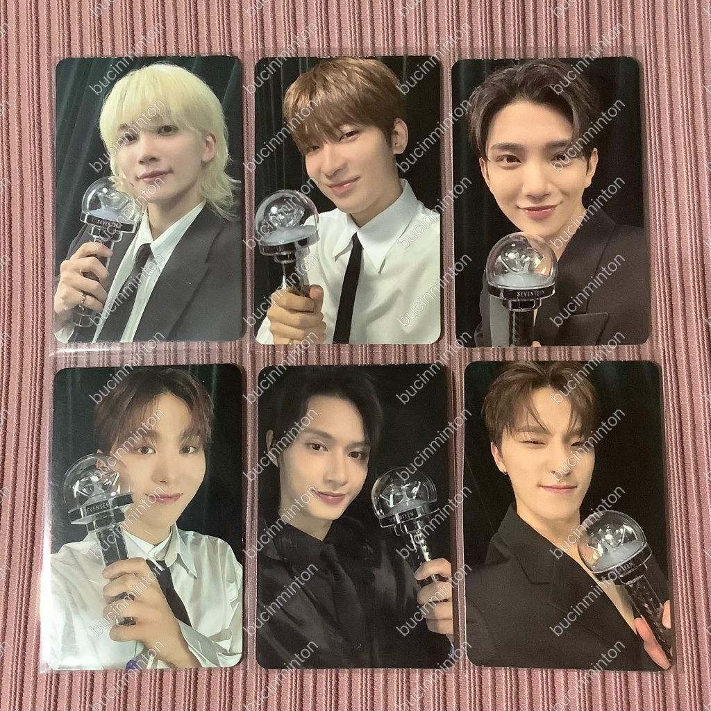 Photocard Caratzone Seventeen Asia Jeonghan Wonwoo Joshua Seungkwan Jun Dino Seventeen Right Here PC