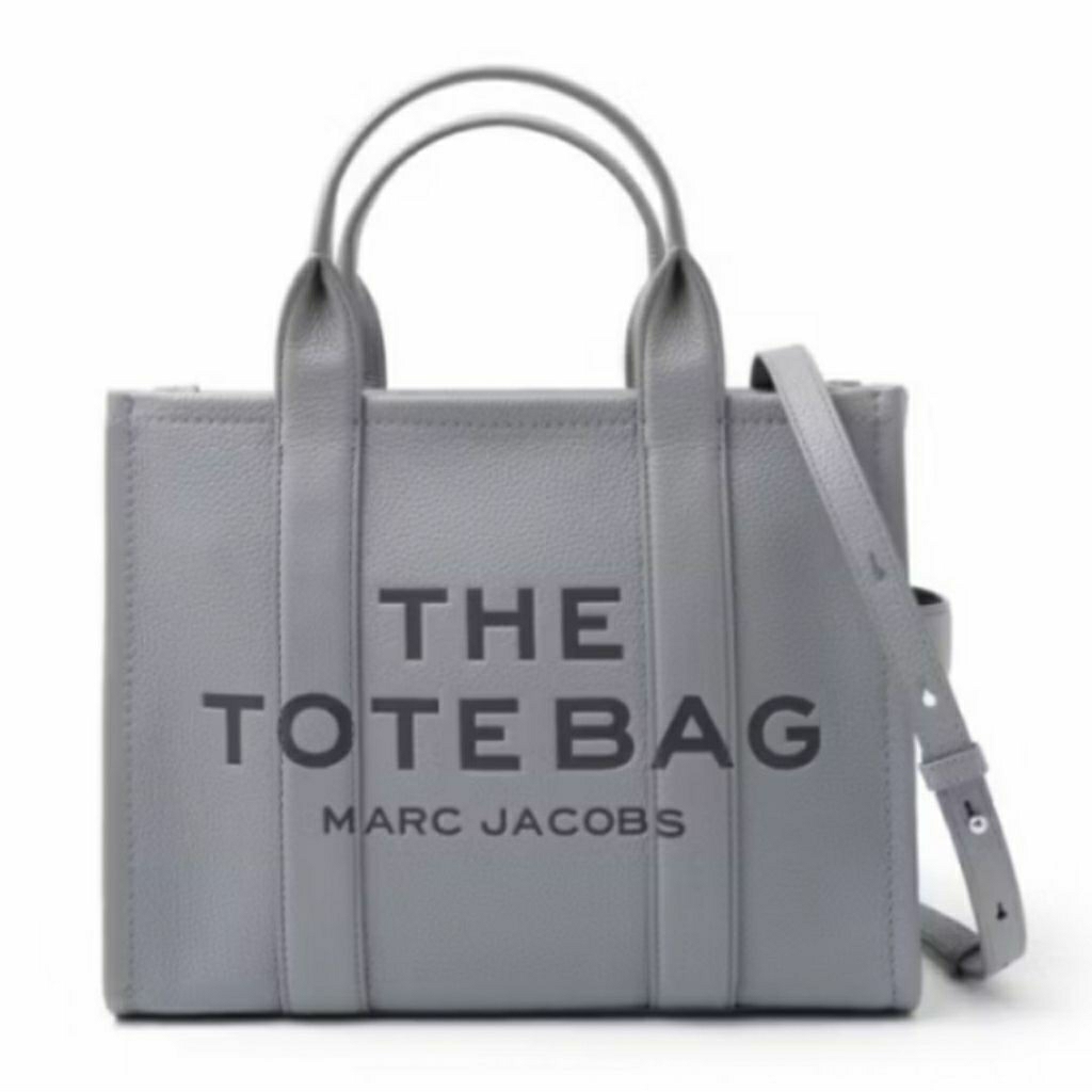[NEW] MJ The Tote Bag Leather Medium Wolf Grey