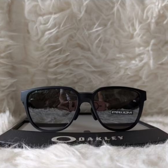 Original Oakley Actuator Matte Black w/ Prizm Black Polarized 009250A 02